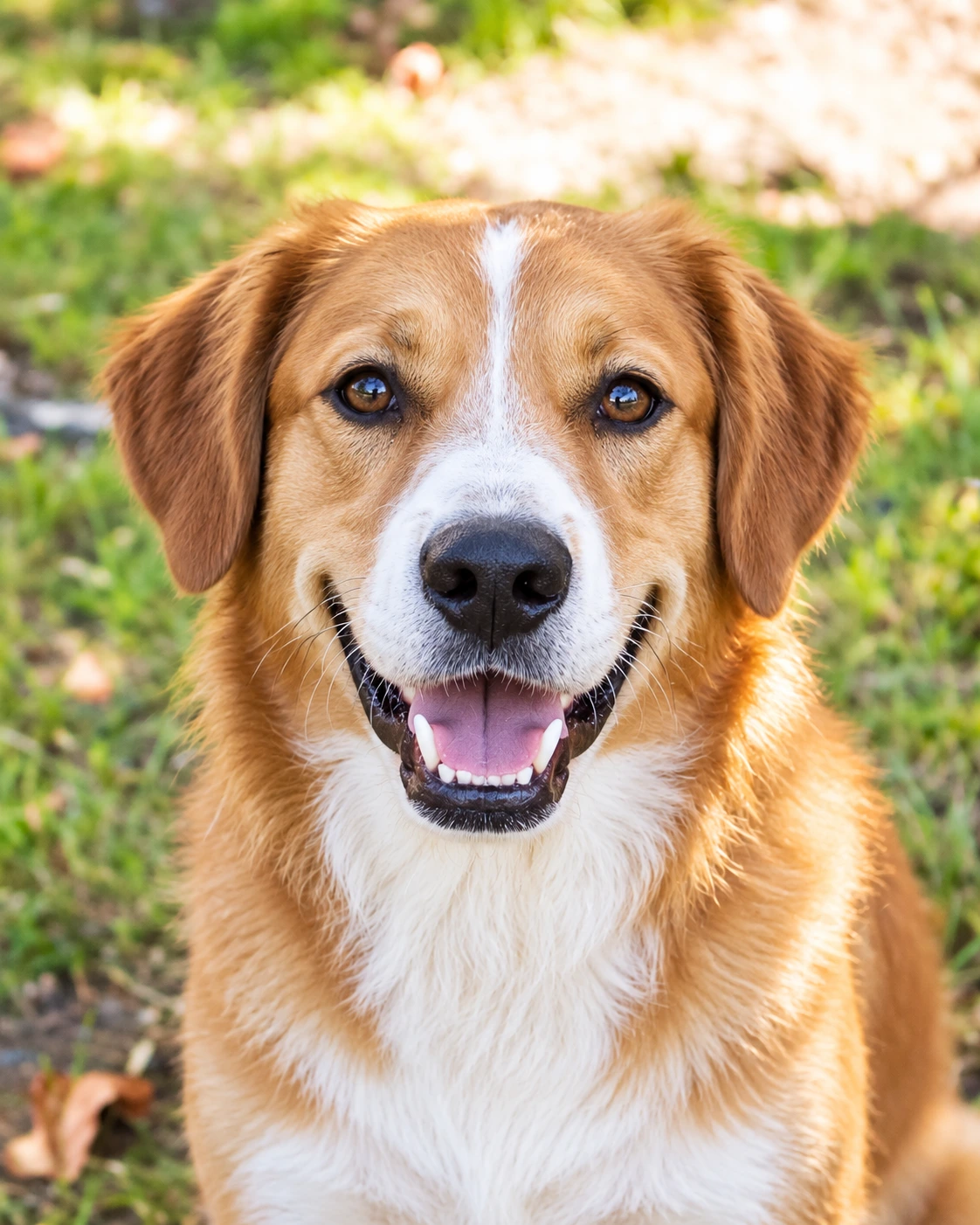 Friendly shop dog